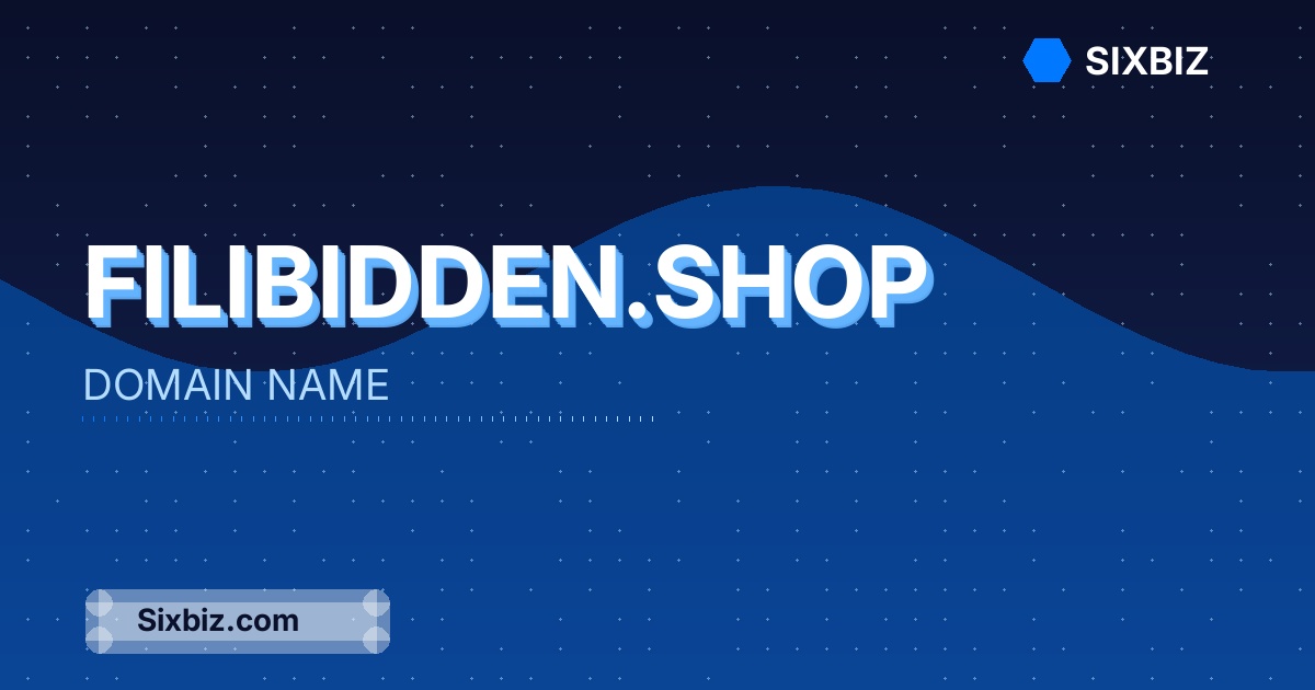 filibidden.shop - Premium Domain Name For Sale