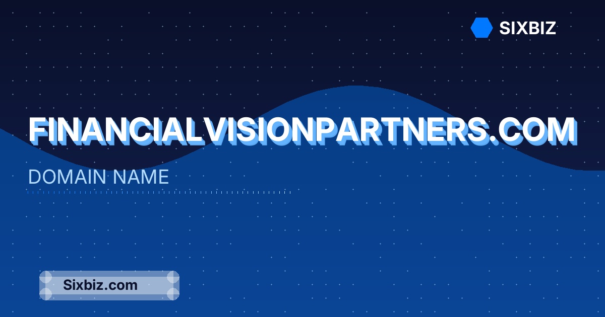 financialvisionpartners.com - Premium Domain Name For Sale