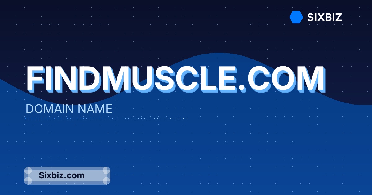findmuscle.com - Premium Domain Name For Sale