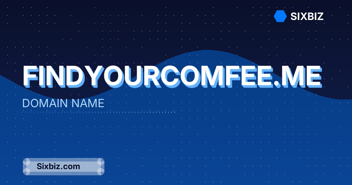 findyourcomfee.me - Premium Domain Name For Sale