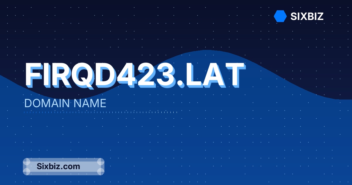 firqd423.lat - Premium Domain Name For Sale