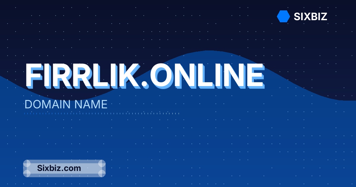 firrlik.online - Premium Domain Name For Sale