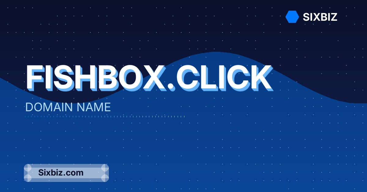 fishbox.click - Premium Domain Name For Sale