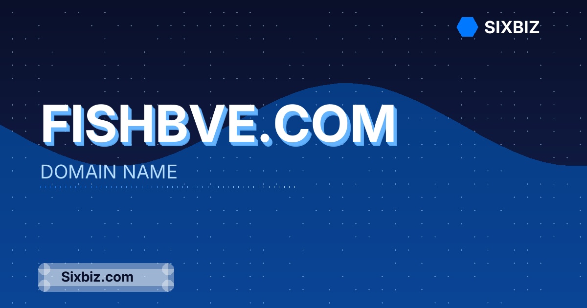 fishbve.com - Premium Domain Name For Sale
