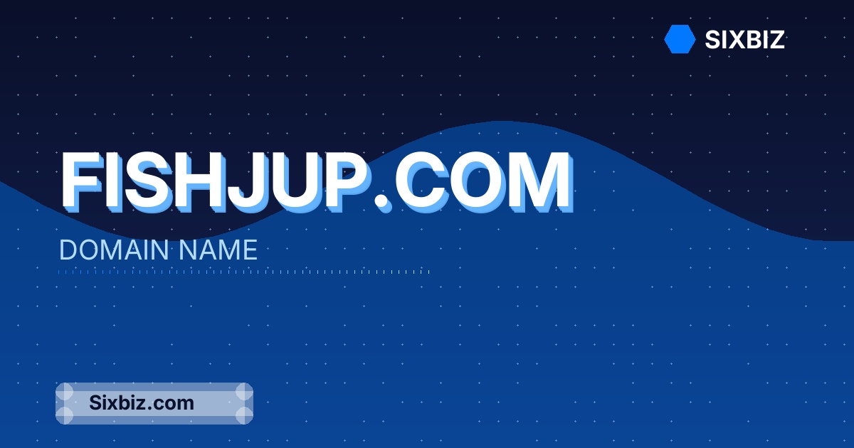 fishjup.com - Premium Domain Name For Sale