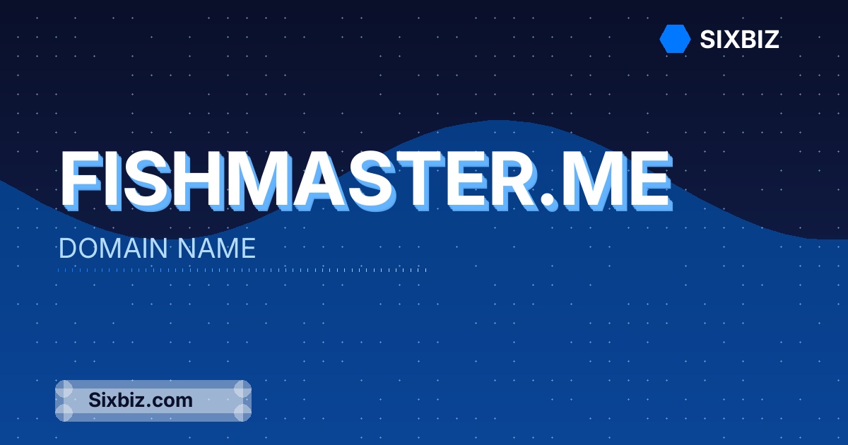 fishmaster.me - Premium Domain Name For Sale