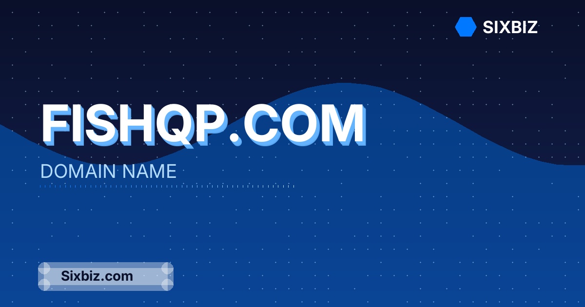 fishqp.com - Premium Domain Name For Sale