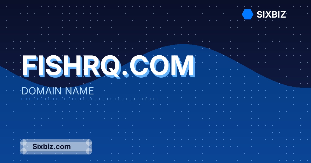 fishrq.com - Premium Domain Name For Sale