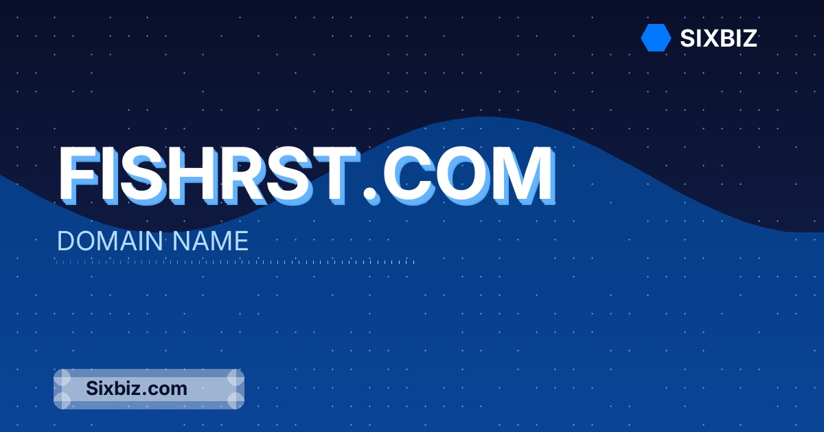 fishrst.com - Premium Domain Name For Sale