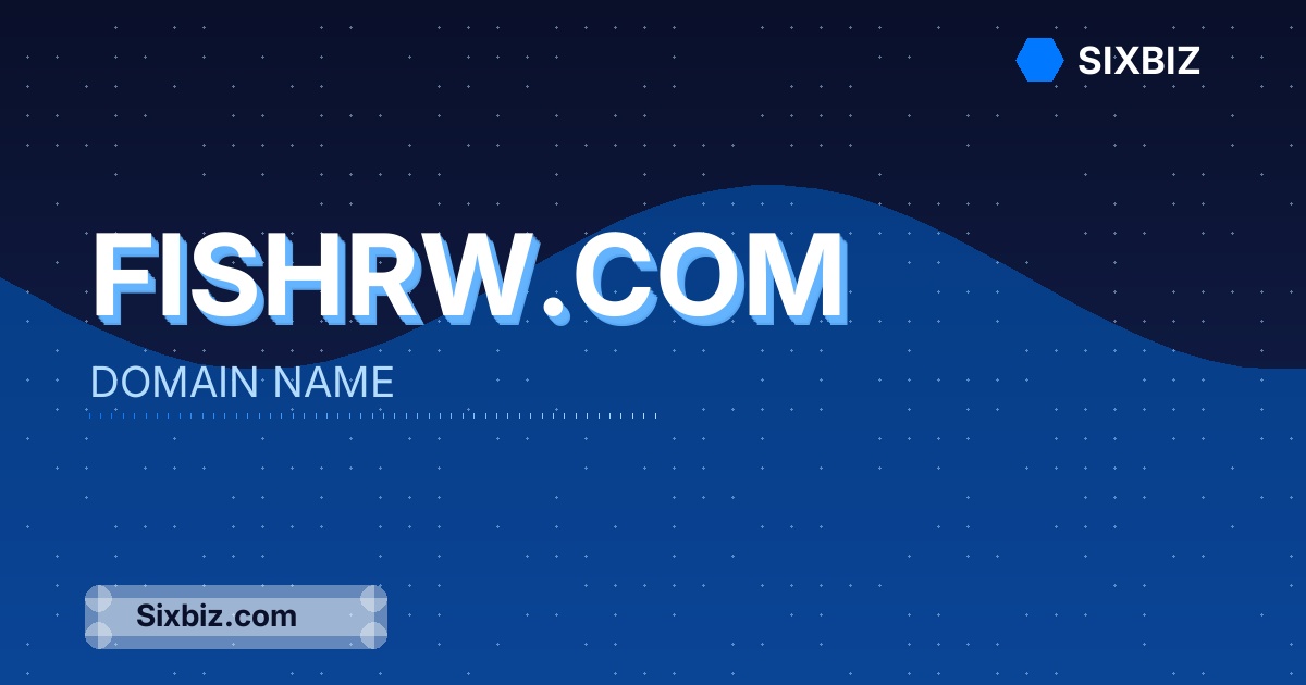 fishrw.com - Premium Domain Name For Sale