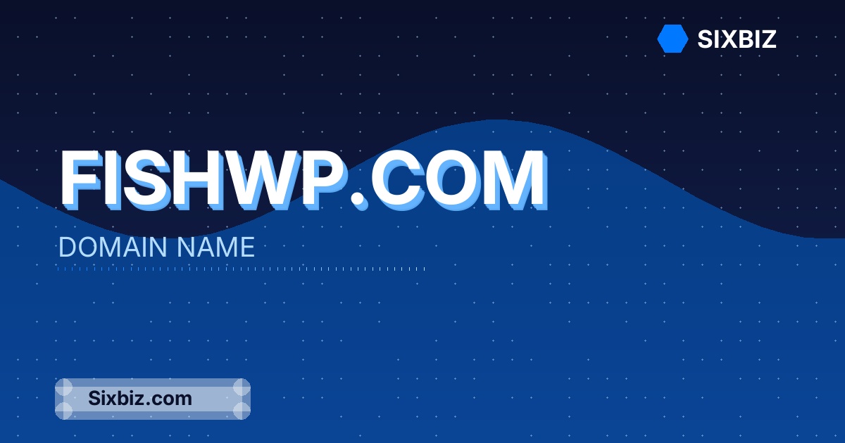 fishwp.com - Premium Domain Name For Sale