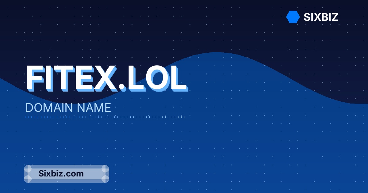 fitex.lol - Premium Domain Name For Sale