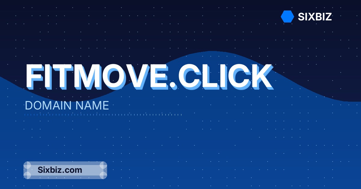 fitmove.click - Premium Domain Name For Sale