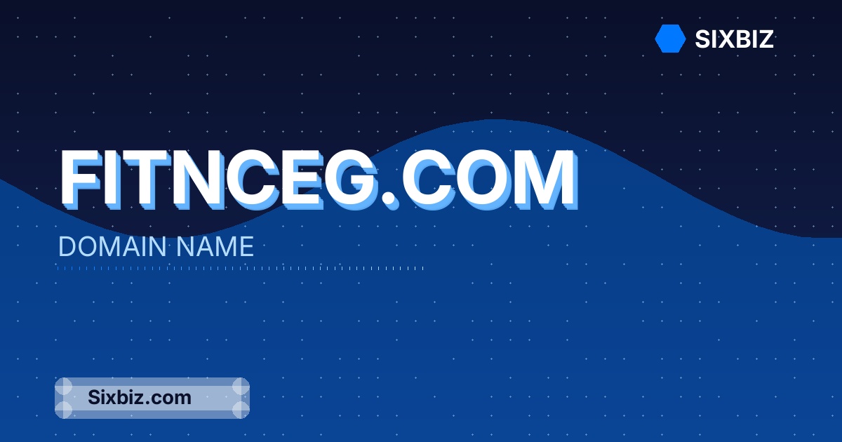 fitnceg.com - Premium Domain Name For Sale