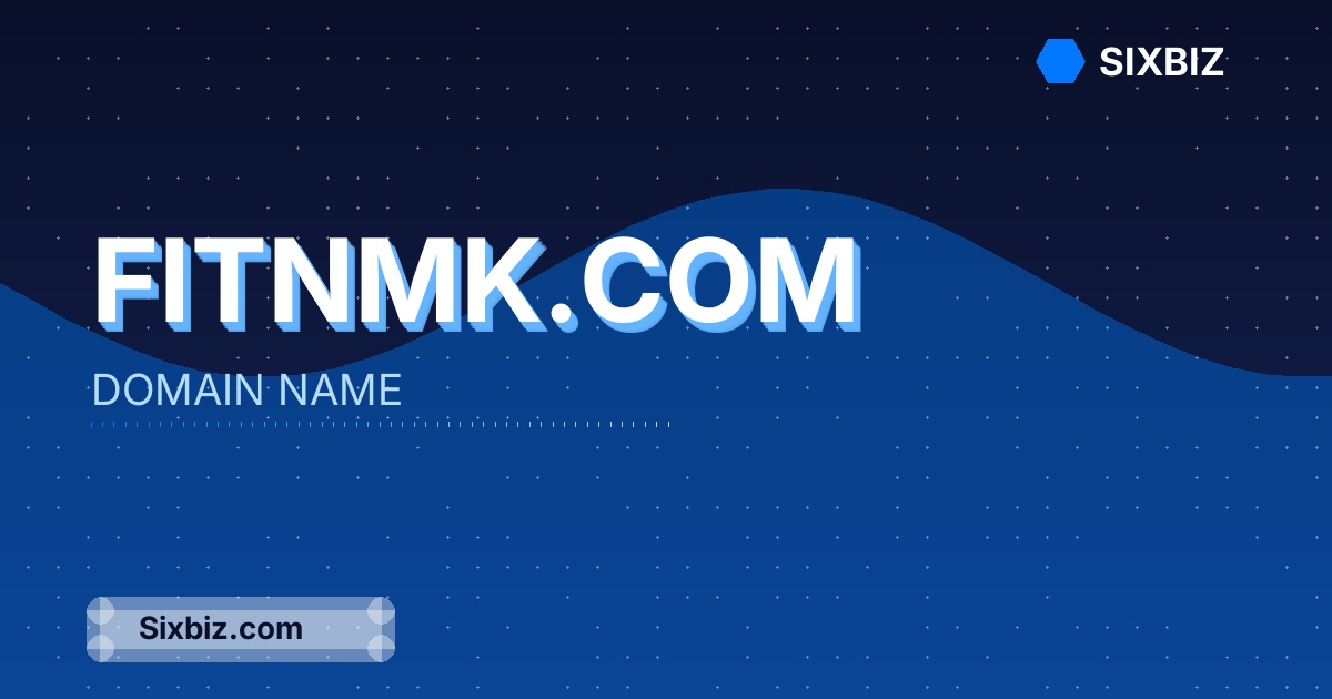 fitnmk.com - Premium Domain Name For Sale
