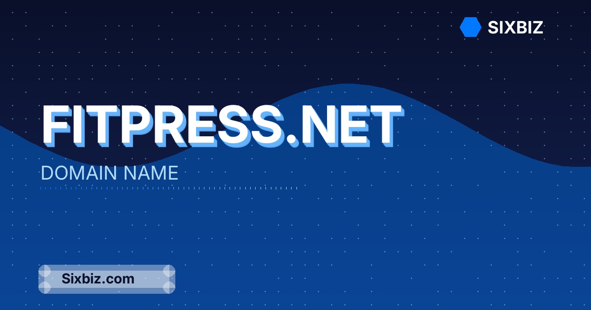 fitpress.net - Premium Domain Name For Sale