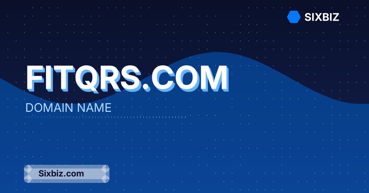 fitqrs.com - Premium Domain Name For Sale