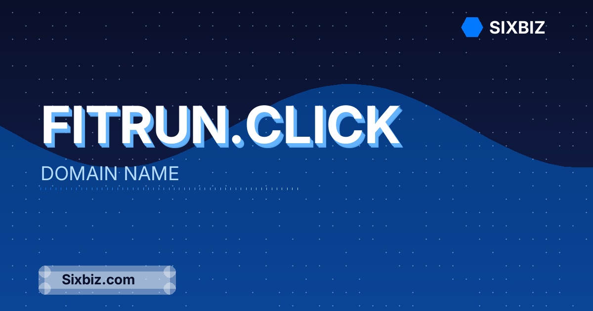 fitrun.click - Premium Domain Name For Sale