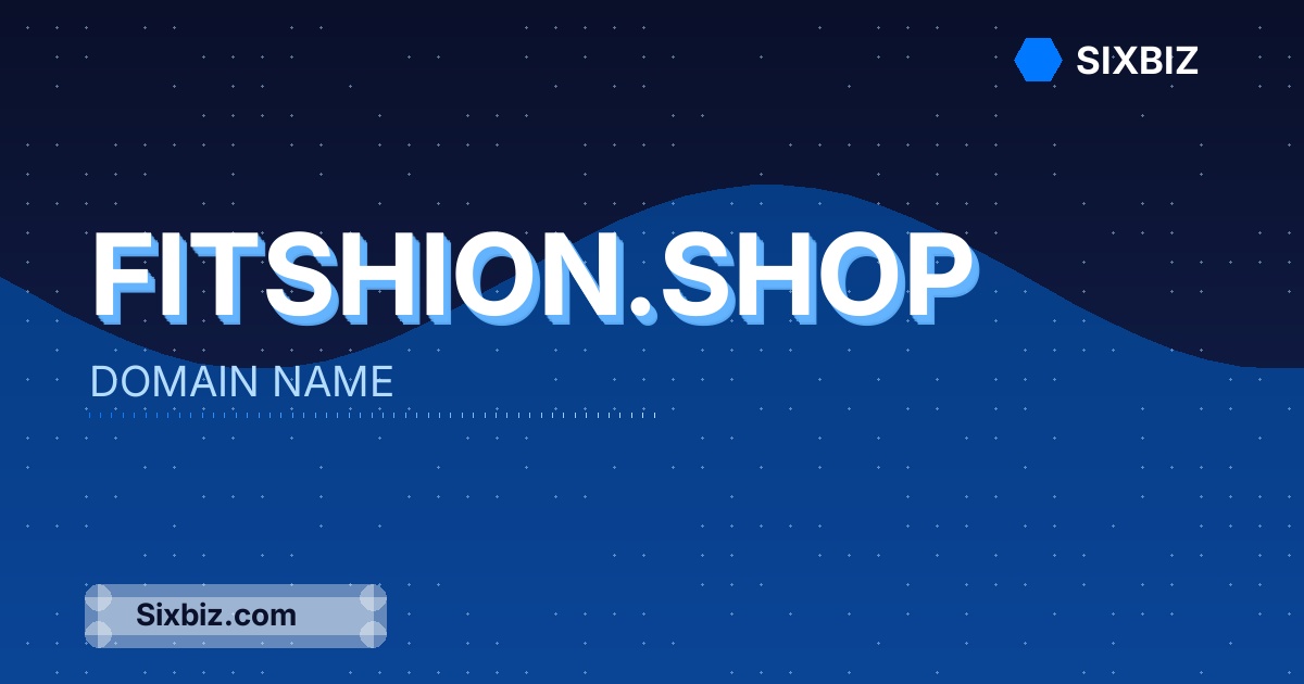 fitshion.shop - Premium Domain Name For Sale