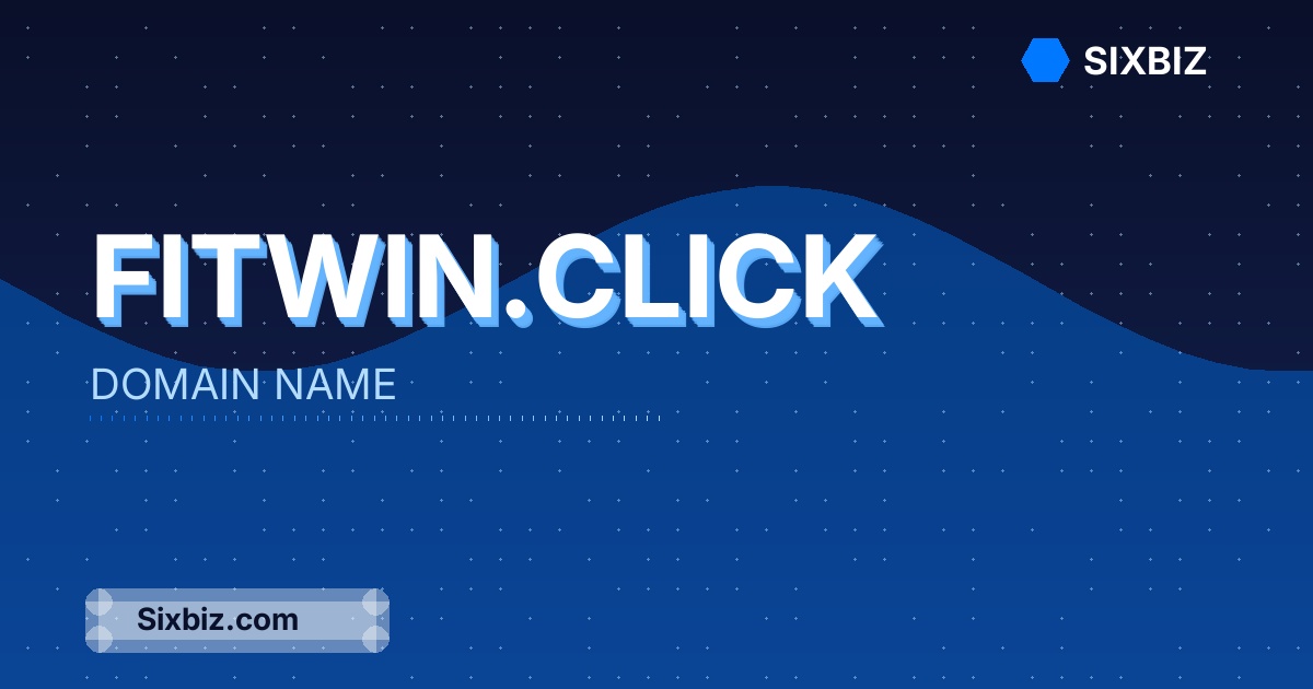 fitwin.click - Premium Domain Name For Sale