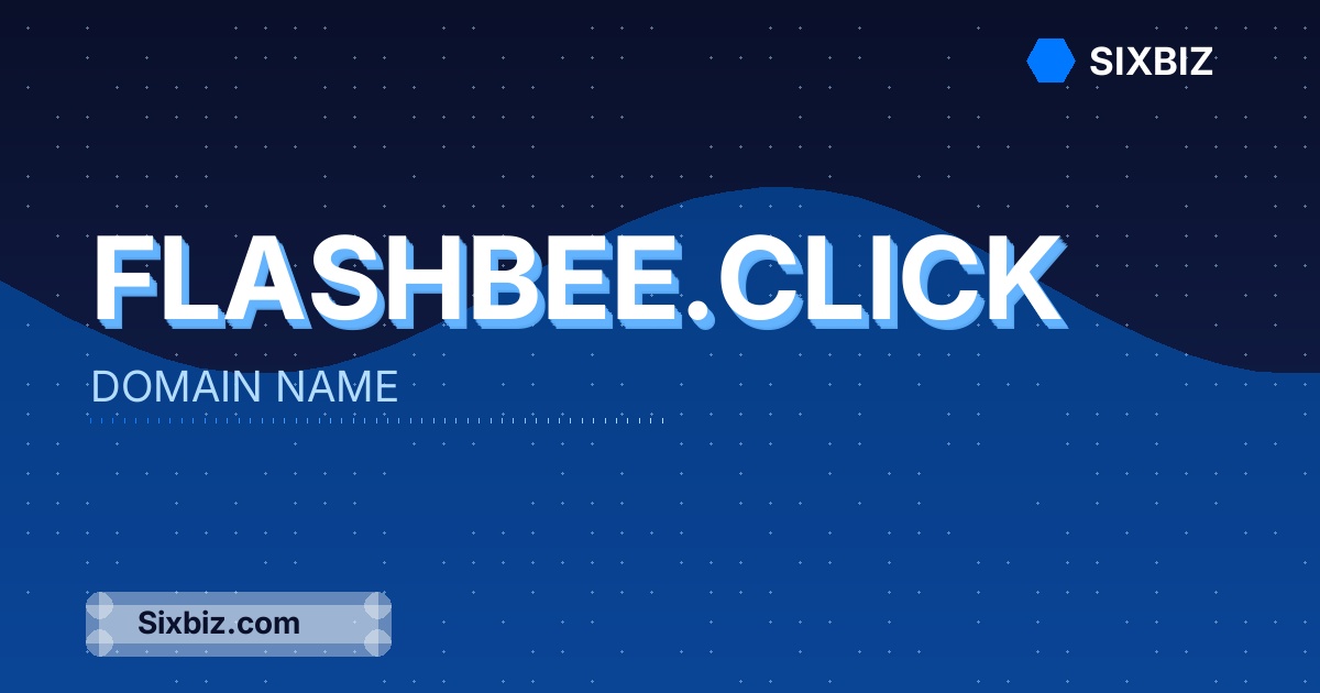 flashbee.click - Premium Domain Name For Sale