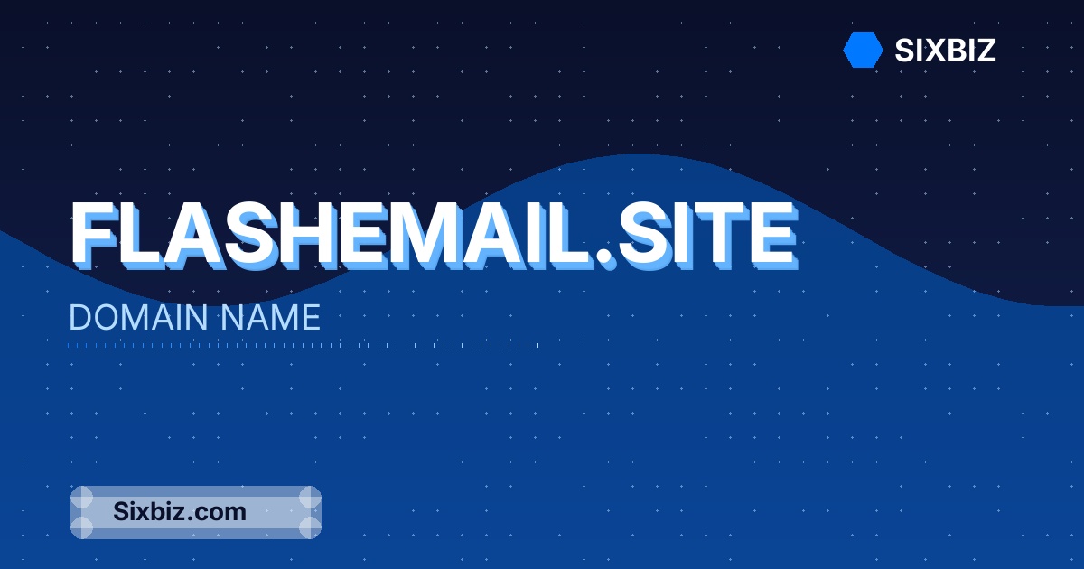 flashemail.site - Premium Domain Name For Sale