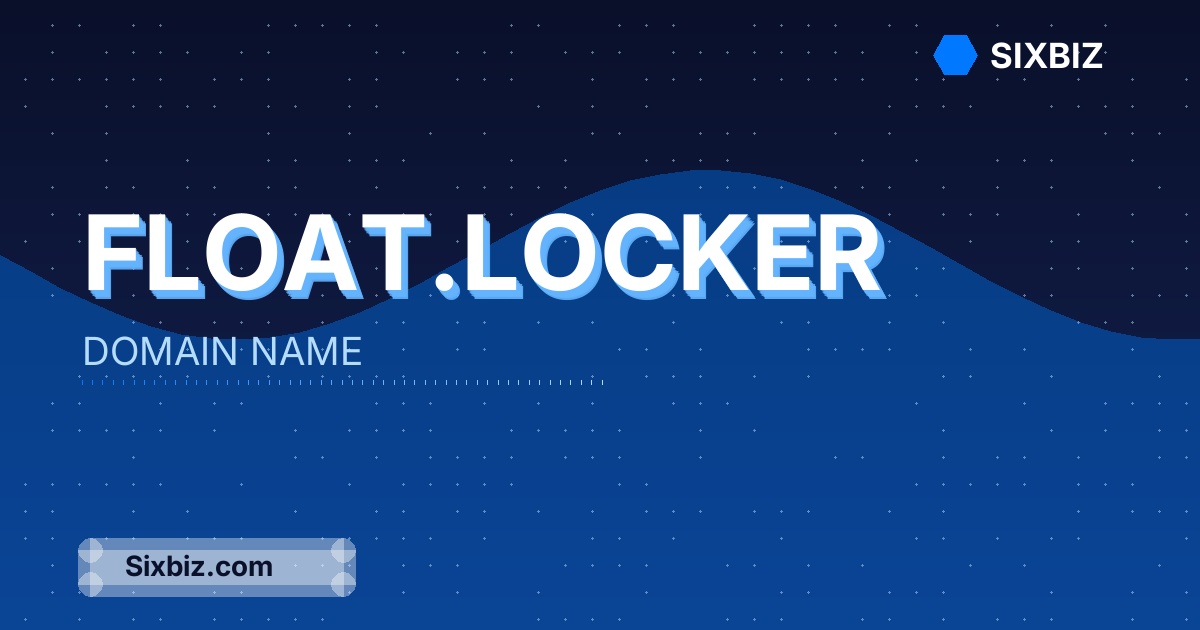 float.locker - Premium Domain Name For Sale