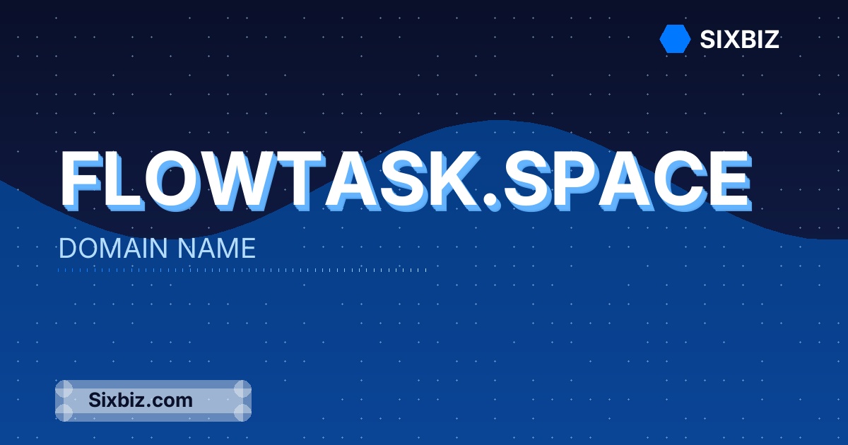 flowtask.space - Premium Domain Name For Sale