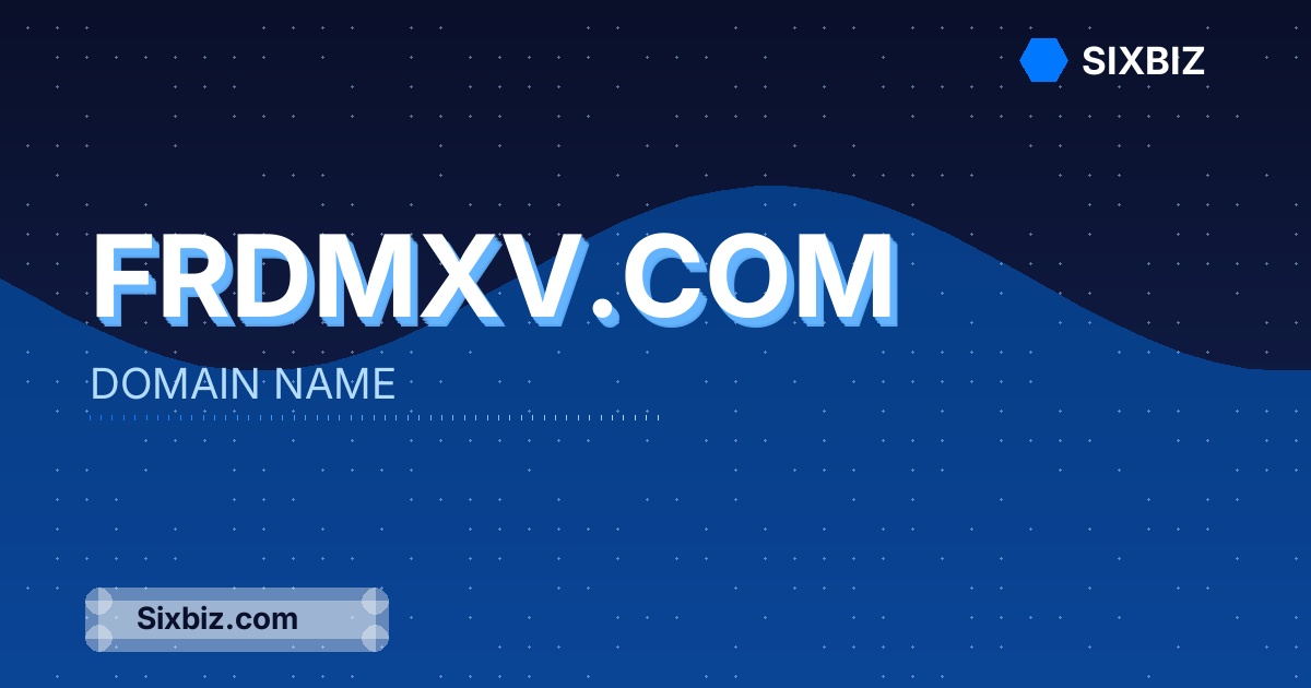 frdmxv.com - Premium Domain Name For Sale
