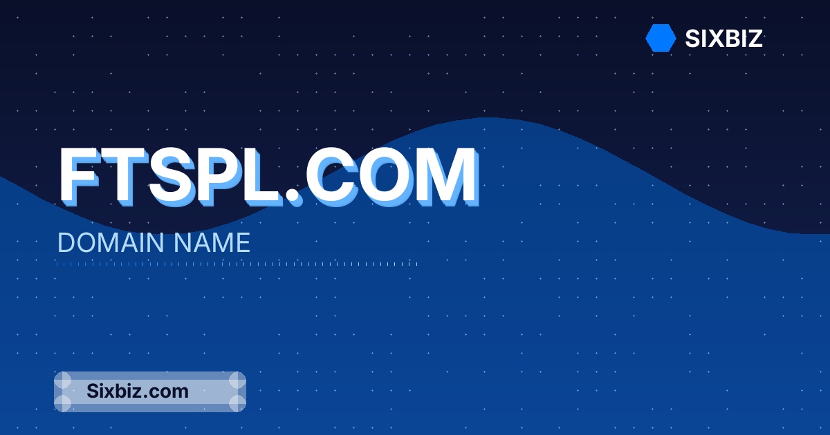 ftspl.com - Premium Domain Name For Sale