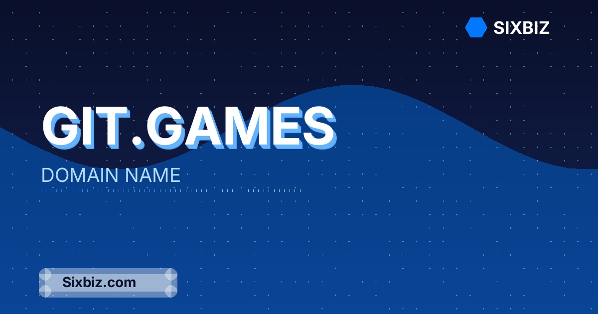git.games - Premium Domain Name For Sale