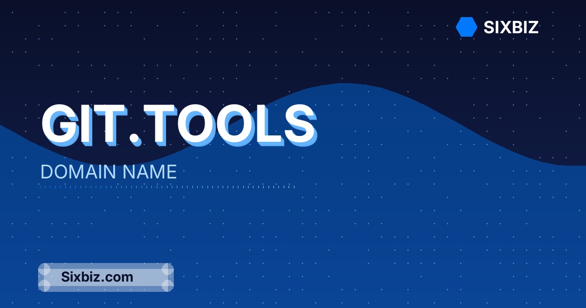 git.tools - Premium Domain Name For Sale