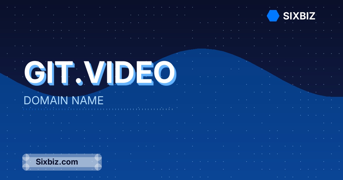 git.video - Premium Domain Name For Sale