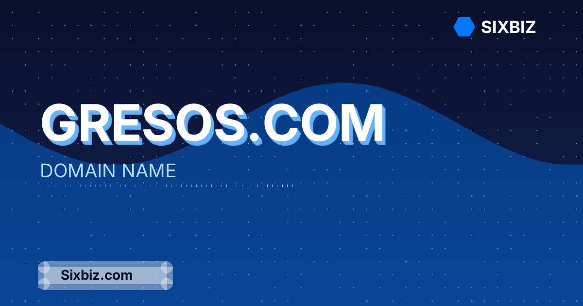 gresos.com - Premium Domain Name For Sale