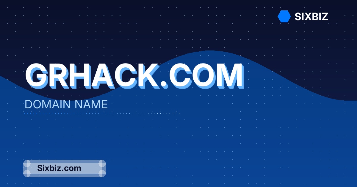 grhack.com - Premium Domain Name For Sale