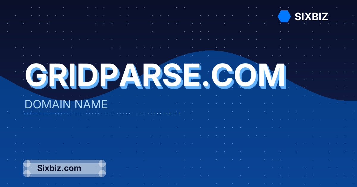 gridparse.com - Premium Domain Name For Sale