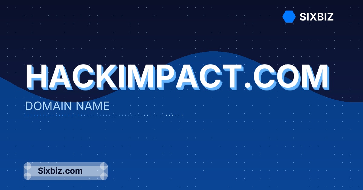 hackimpact.com - Premium Domain Name For Sale