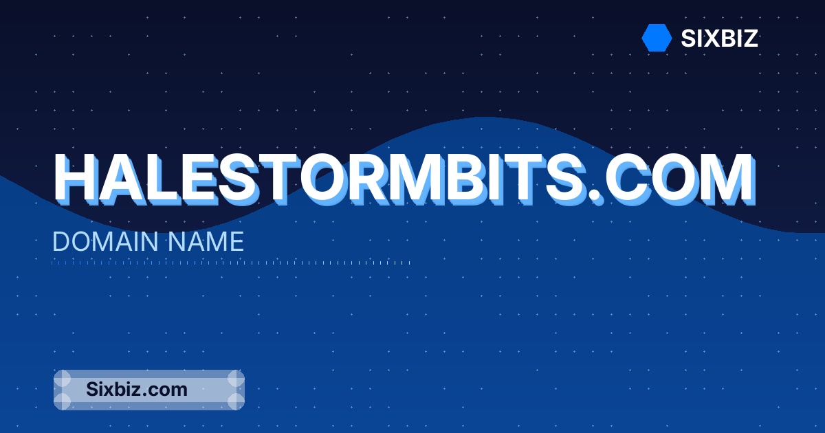 halestormbits.com - Premium Domain Name For Sale