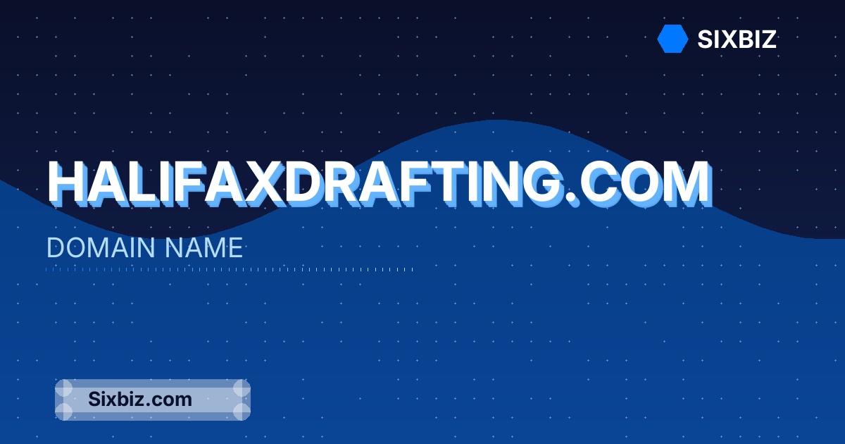 halifaxdrafting.com - Premium Domain Name For Sale
