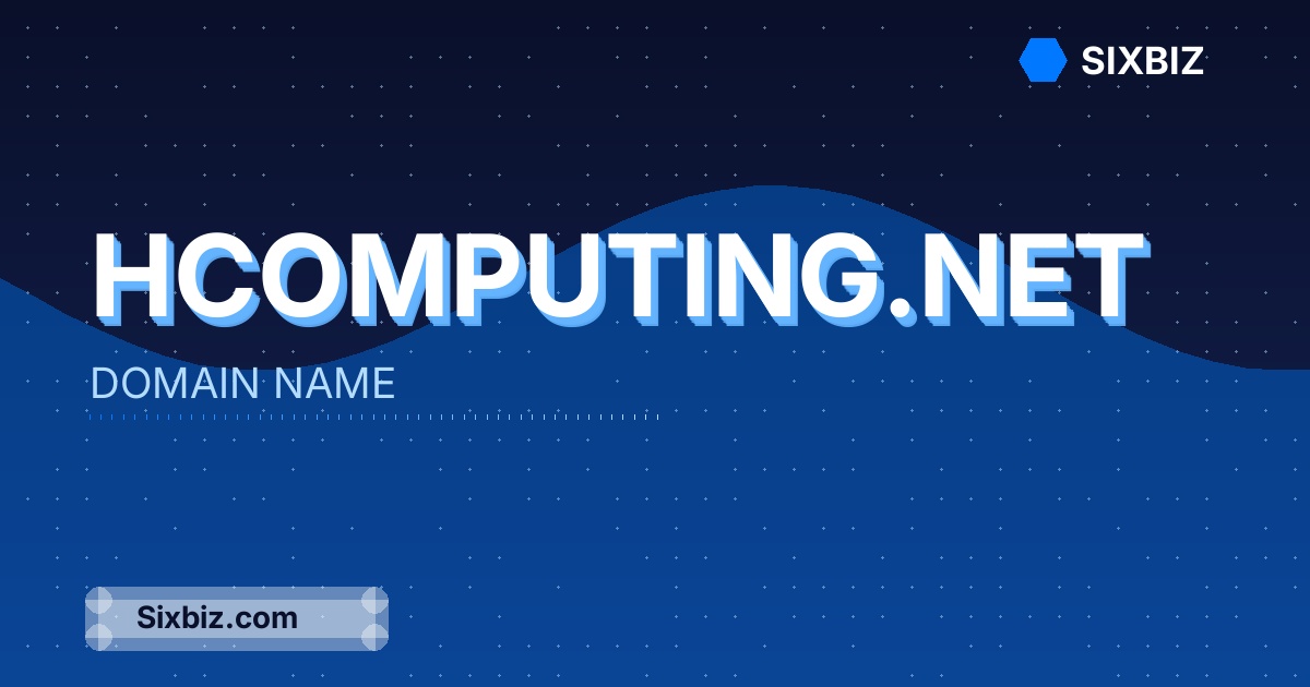 hcomputing.net - Premium Domain Name For Sale