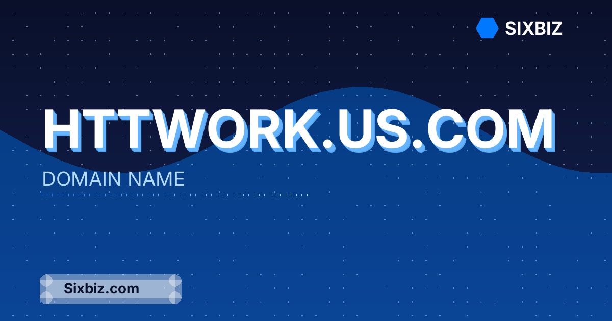httwork.us.com - Premium Domain Name For Sale