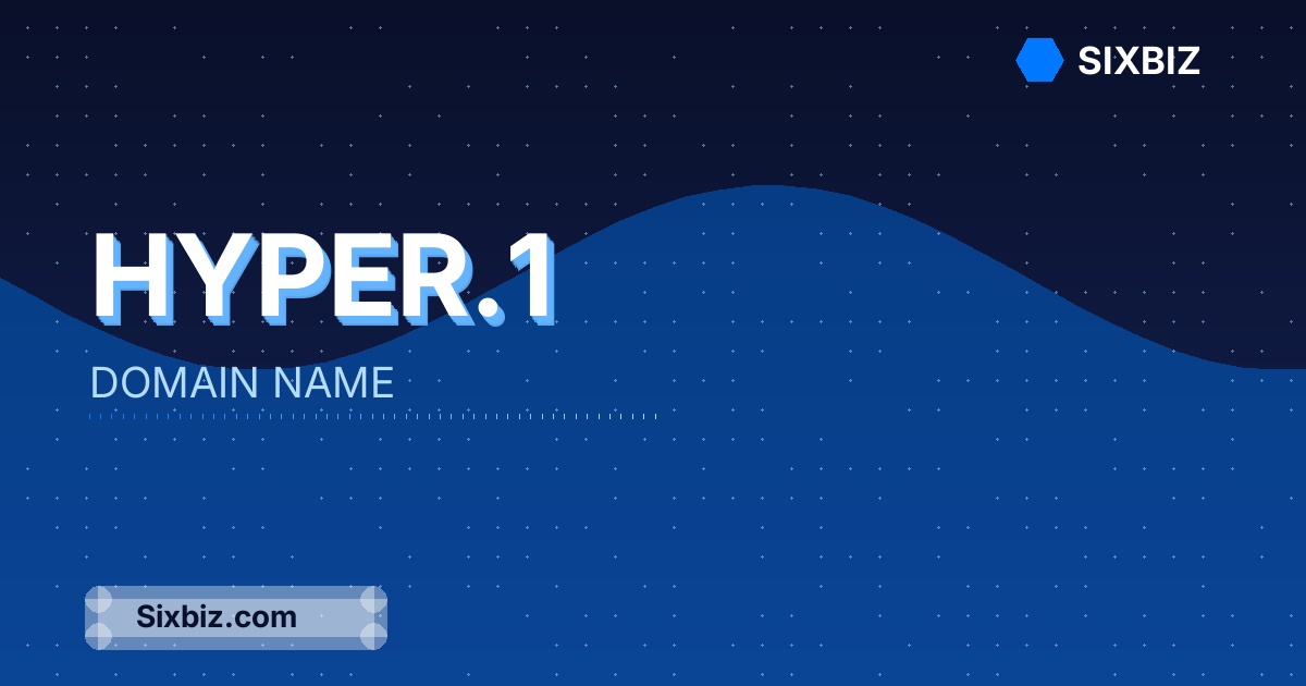 hyper.1 - Premium Domain Name For Sale