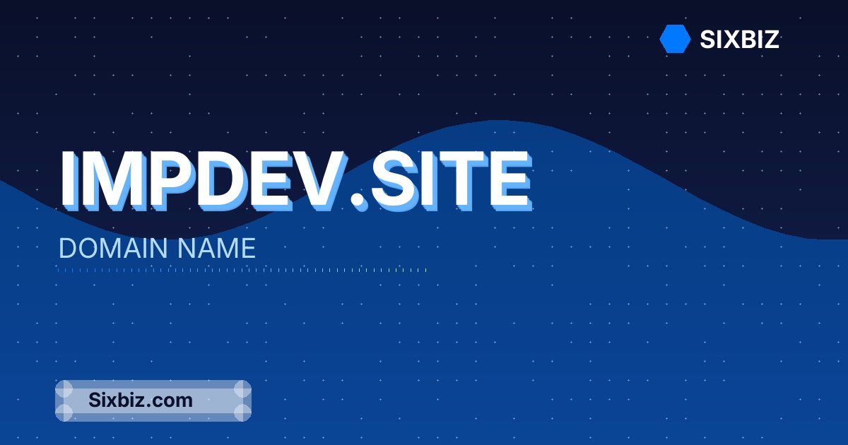 impdev.site - Premium Domain Name For Sale
