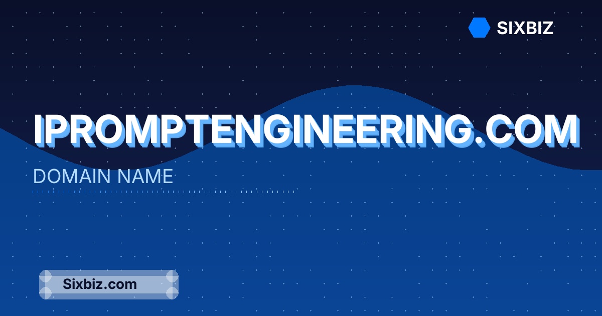 ipromptengineering.com - Premium Domain Name For Sale