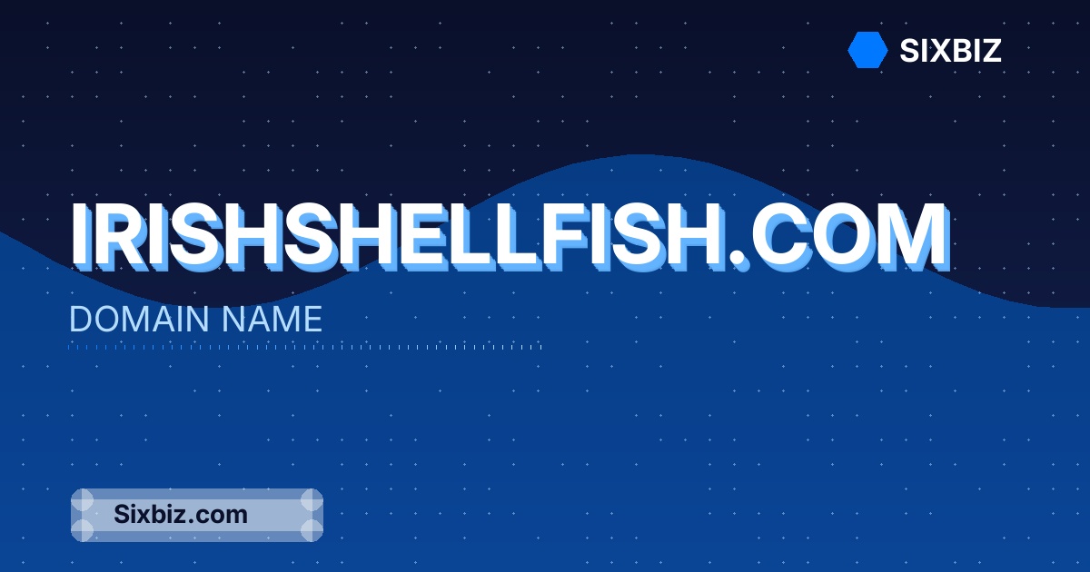 irishshellfish.com - Premium Domain Name For Sale
