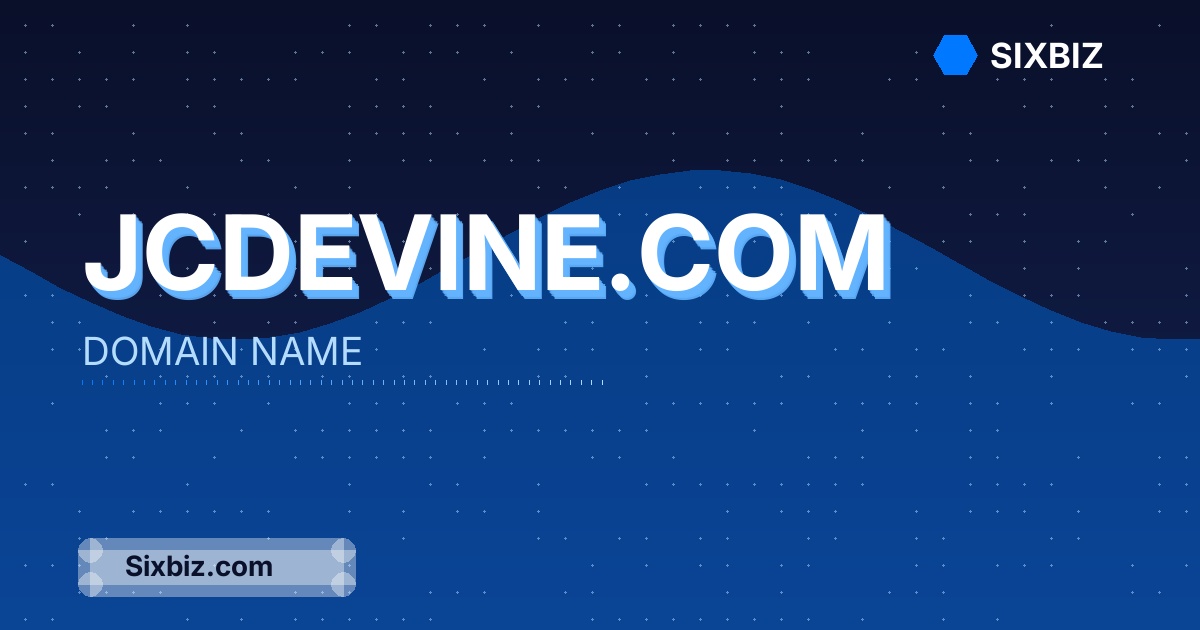jcdevine.com - Premium Domain Name For Sale