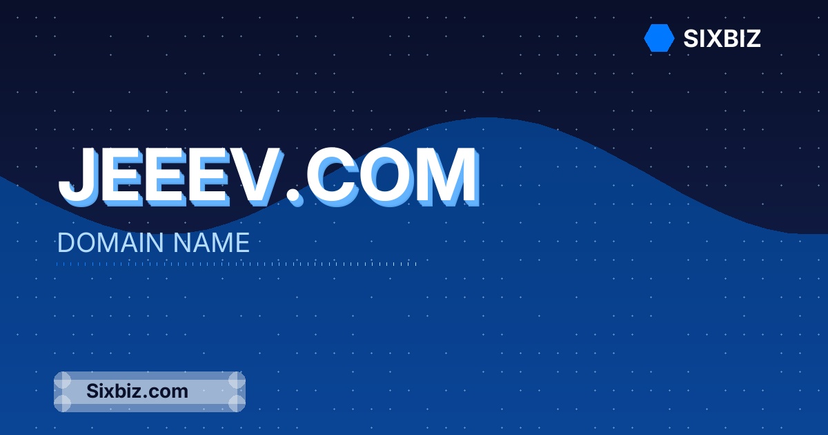 jeeev.com - Premium Domain Name For Sale