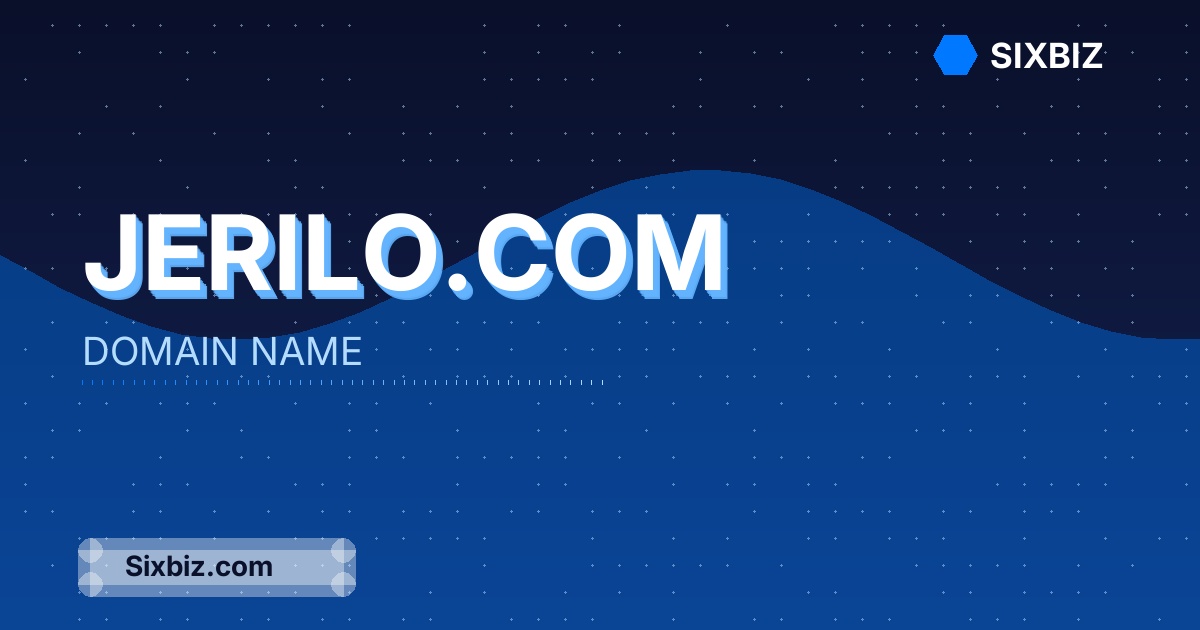 jerilo.com - Premium Domain Name For Sale