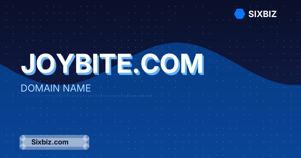 joybite.com - Premium Domain Name For Sale