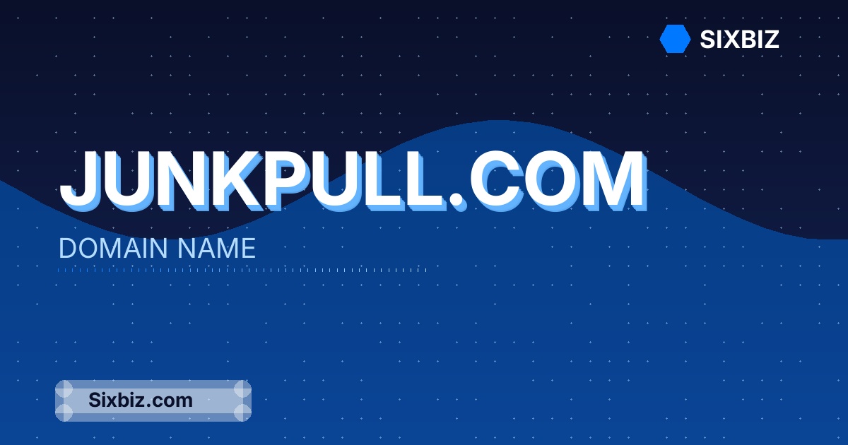 junkpull.com - Premium Domain Name For Sale